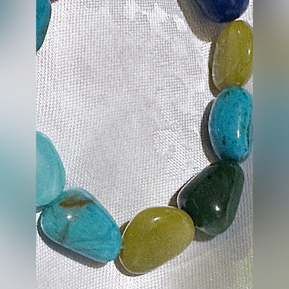 Beaded Multi-Color Stretch Bracelet - Picture 4 of 4